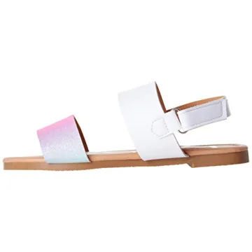 bebe Girls Sandals with Comfort Sole in Glitter Design