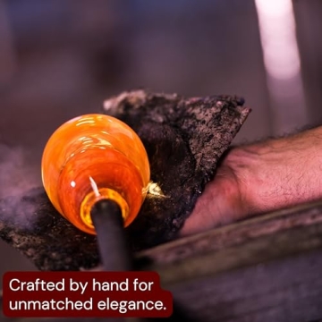 Sommelier's Touch Elegant Crystal Wine Glass Set of 2