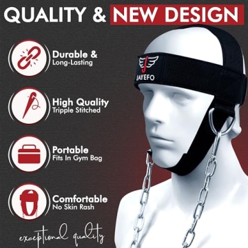 Durable Jayefo Neck Training Harness for Strong Neck Strength