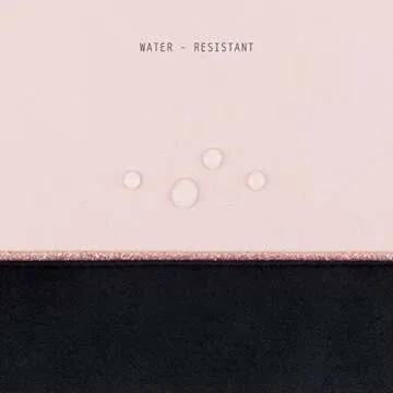 Comfyable Slim Protective Laptop Sleeve 16 Inch Compatible for MacBook Pro 16-Inch & 15 Inch MacBook Air (Loose Fit) M2 2023, 15-15.6 Inch Computer Case for Women, Pink & Black