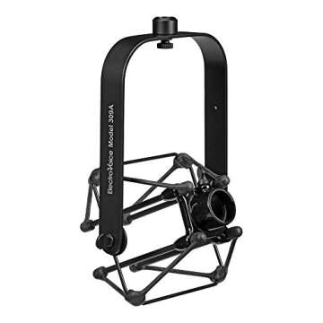 Electro-Voice RE20 Broadcast Announcer Microphone (Black) Bundle with Electro-Voice 309A Mic Shockmount