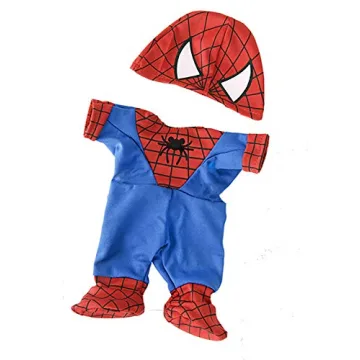 Spidey Teddy Spider Superhero Outfit for Stuffed Animals