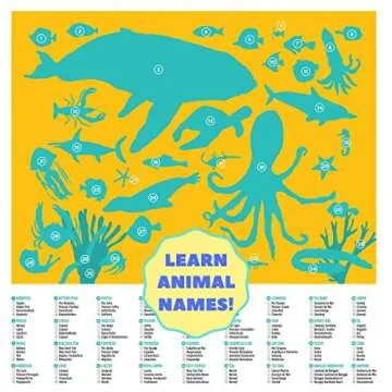 Crocodile Creek Ocean Animals 100-Piece Puzzle in Canister