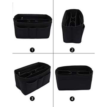 LEXSION Felt Bag Organizer for Speedy and Neverfull