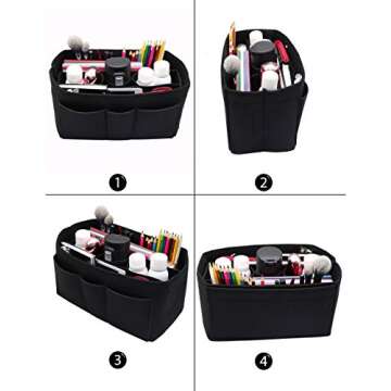 LEXSION Felt Bag Organizer for Speedy and Neverfull