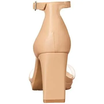 Chic Chinese Laundry Tinie Vinyl Heeled Sandal - Size 8.5