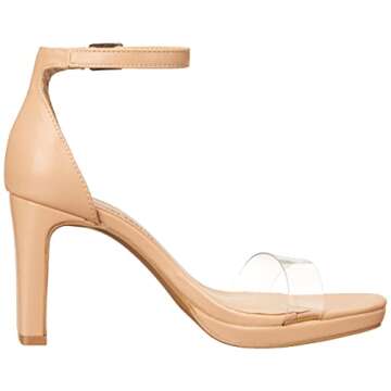 Chic Chinese Laundry Tinie Vinyl Heeled Sandal - Size 8.5