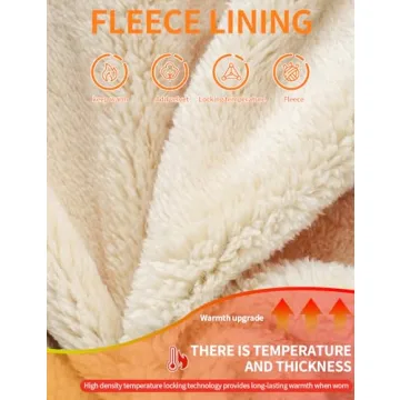 Shop Gihuo Men's Sherpa Lined Sweatshirt for Winter Warmth