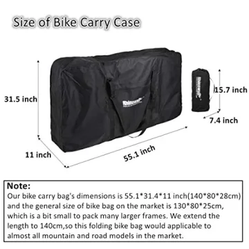 Secure Folding Bike Travel Bag for All Bike Sizes