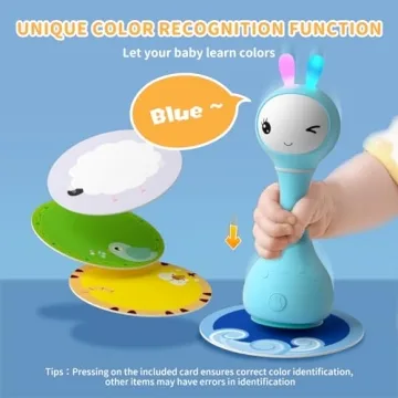 alilo Smarty Bunny Rattle - Musical Light Up Baby Toy