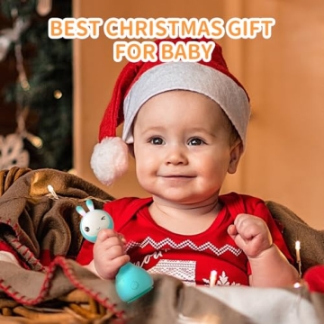 alilo Smarty Bunny Rattle - Musical Light Up Baby Toy