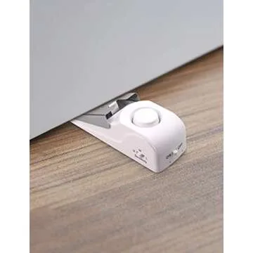EMDMAK Door Stop Alarm with Loud 120DB Siren for Travel