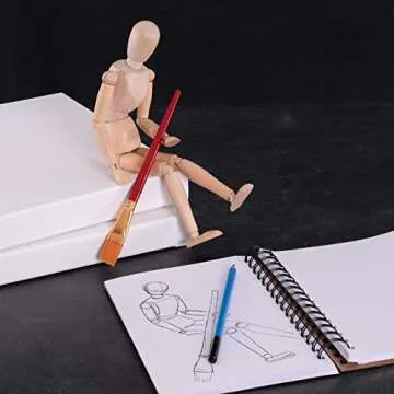 12" Artist Drawing Manikin for Creative Drawing