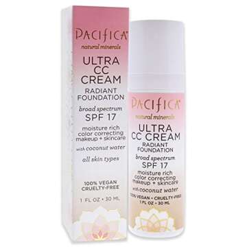 Pacifica Ultra CC Cream Radiant Foundation (Natural/Medium)