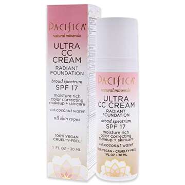 Pacifica Ultra CC Cream Radiant Foundation (Natural/Medium)