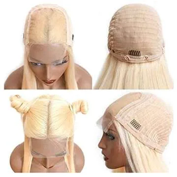 KAFEIER Blonde Body Wave Wig for Natural Look
