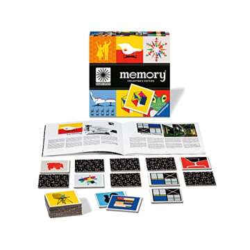 Ravensburger Eames Office Memory: Collector’s Edition - A Modern Design Matching Game for All Ages...