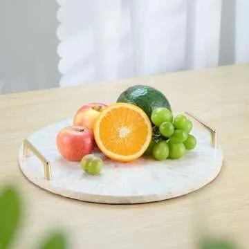 PEMAR Mother of Pearl Decorative Tray – Elegant & Versatile