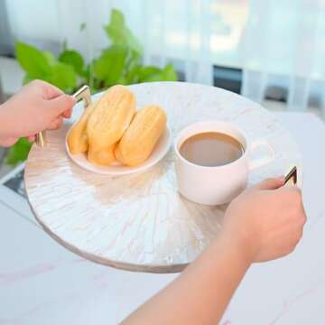 PEMAR Mother of Pearl Decorative Tray – Elegant & Versatile