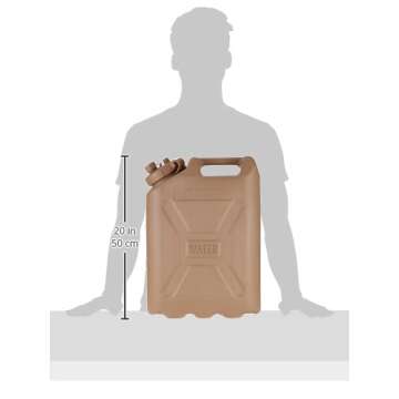 LCI Desert Sand Water Can - 5 Gallon Durable Container