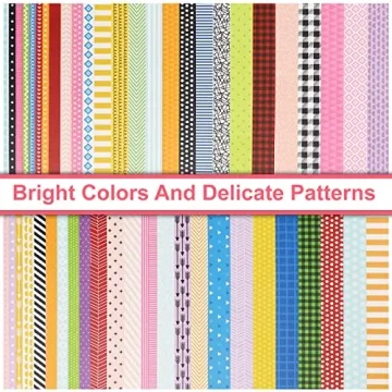 50 Rolls Washi Tape Set for Scrapbooking and Crafts