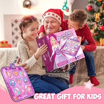 Upgrade 6 Modes Dance Mat - Fun for Kids 3-9