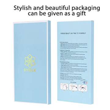 DYSILK 5 Pairs Faux Mink Eyelashes for Natural Look
