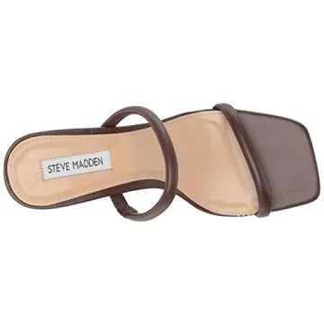 Chic Steve Madden Heeled Sandal with Double Straps