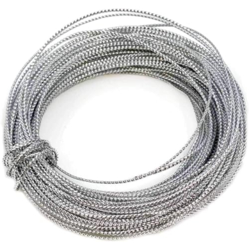 Bowdabra Silver Bow Wire - 50 Ft for Elegant Crafting