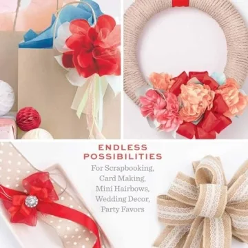 Bowdabra Silver Bow Wire - 50 ft for Crafting