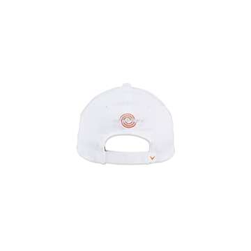 Callaway Golf Performance Pro Tour Cap Collection Headwear (OS, White/Orange)