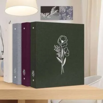 Lanpn Aesthetic 3 Ring Binder Set - Elegant Organization Solution