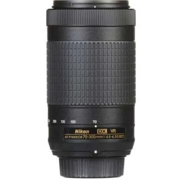 Nikon AF-P DX NIKKOR 70-300mm f/4.5-6.3G ED VR Lens for Nikon DSLR Cameras (Renewed)