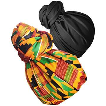 Stylish Stretch Jersey Head Wrap Scarf for Women