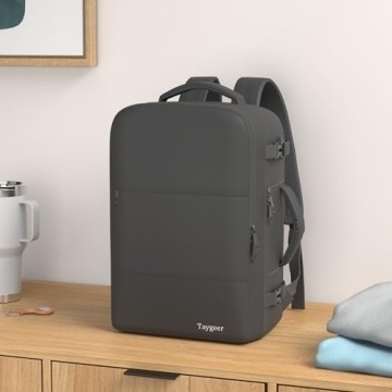 Taygeer 35L Travel Laptop Backpack with USB Port