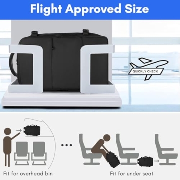 Taygeer 35L Travel Laptop Backpack with USB Port