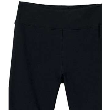 The Drop Women's Jeannie High Rise Mid Length Bike Short, Black, M