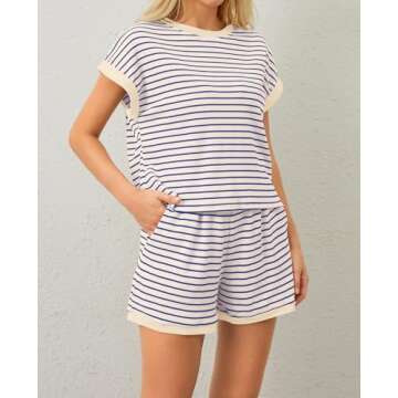 Stylish Burtell Women Summer 2 Piece Lounge Set