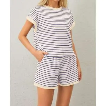 Stylish Burtell Women Summer 2 Piece Lounge Set