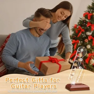 Light Up Headstock Guitar Pick Holder - Lampeez