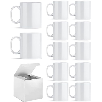 ABBSH Sublimation Mugs - Color Changing Ceramic Mugs 12PC Set
