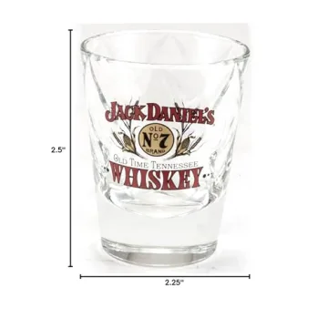 Stylish Jack Daniel's 2.5 oz Whiskey Shot Glass