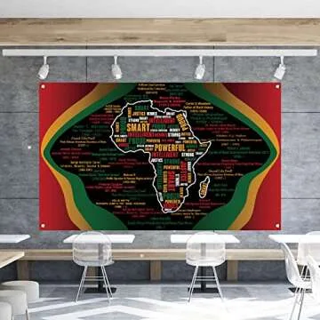 Juneteenth Photography Backdrop for Parties and Events