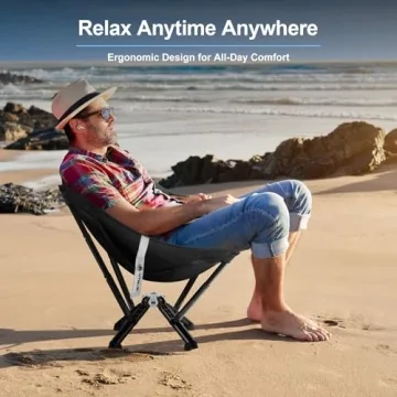 MTRVR Portable Folding Camping Chair for All Adventures