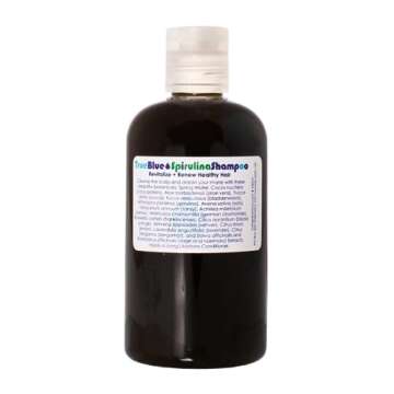 Living Libations True Blue Spirulina Shampoo 8 oz