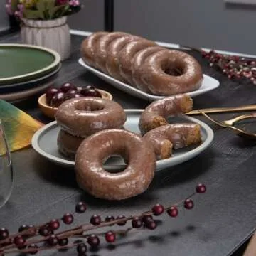 Delicious Katz Gluten Free Pumpkin Spice Donuts | Dairy Free & Kosher