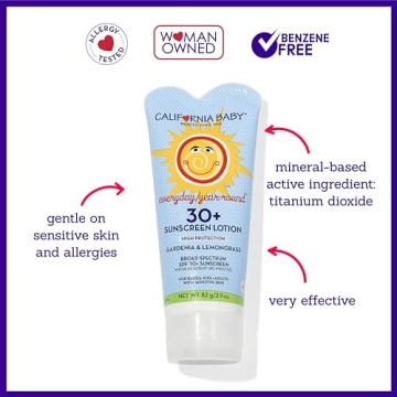 California Baby Broad Spectrum SPF 30+ Sunscreen For Family Use