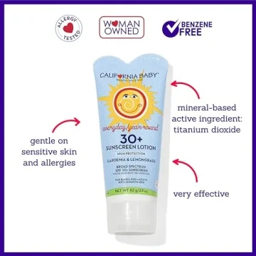 California Baby Broad Spectrum SPF 30+ Sunscreen For Family Use