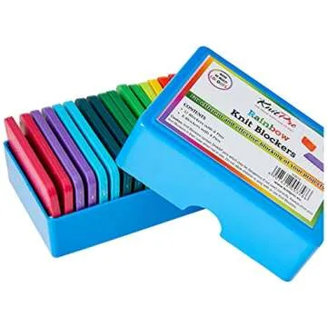 KnitPro Rainbow Knit BLOCKERS PK20, Assorted