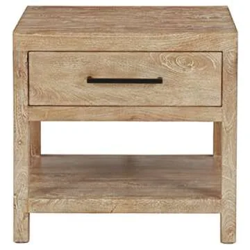 Signature Design by Ashley Belenburg Modern Square End Table, Brown